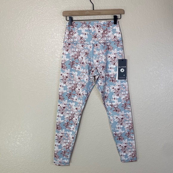 Glyder Pants - Glyder NWT Leggings in FLORAL PLAID, Size Small